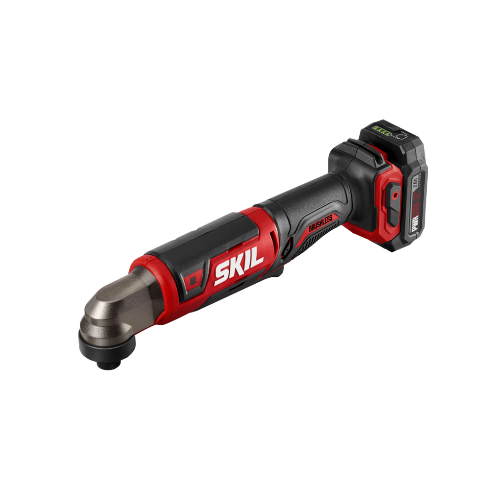SKIL 12V 1/4” Hex Right Angle Impact Driver with Battery & PWRJUMP - Ascmtools