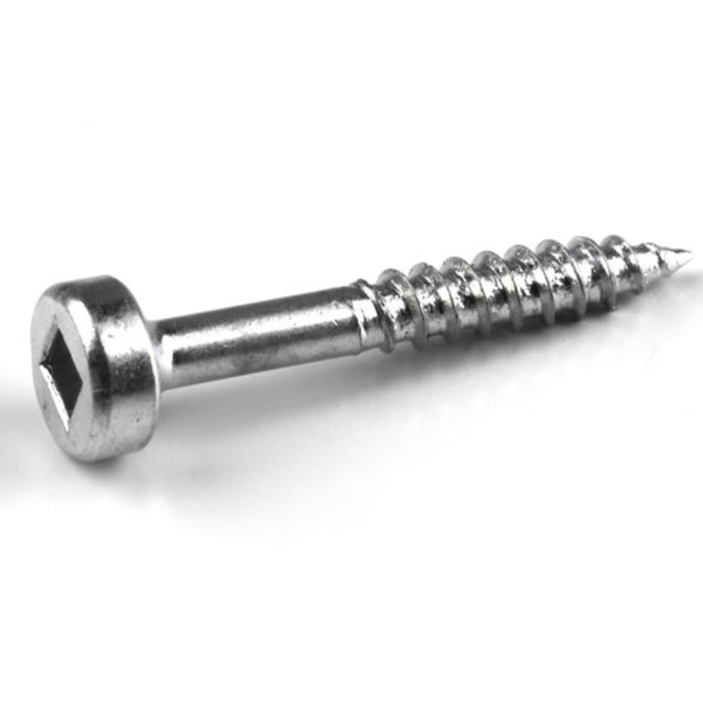 Kreg 1″ #6 Fine Pan-Head Zinc Pocket Screw – 1200ct - Ascmtools
