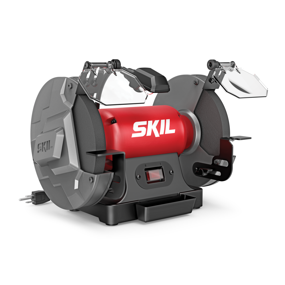 SKIL 3.0 Amp 8″ Benchtop Grinder - Ascmtools