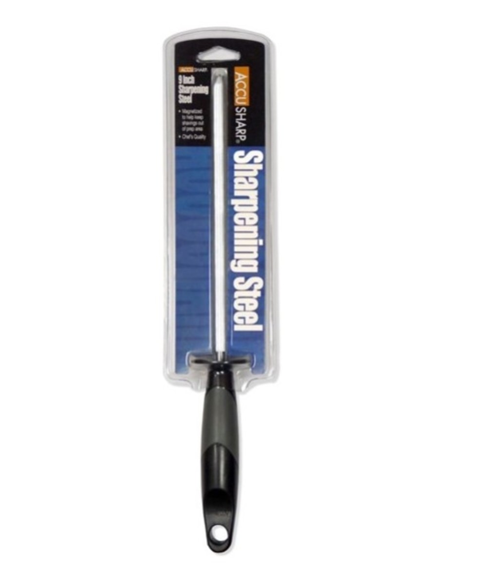 Accusharp 9″ Butcher Steel Knife Sharpener - Ascmtools