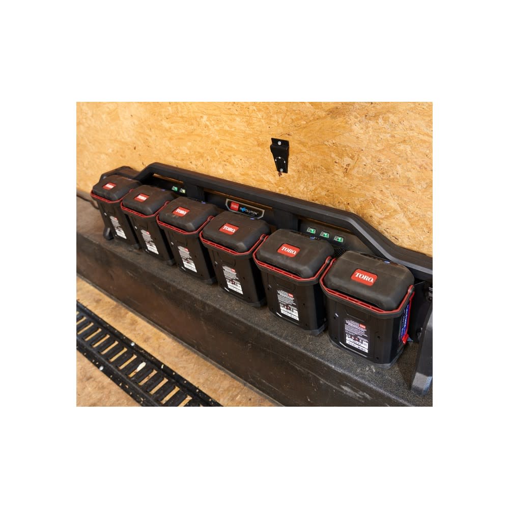 Toro 60V Max Flex Force 12 Ah 6 Pod Charger - Ascmtools