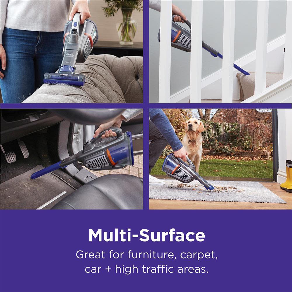 Black and Decker 20V MAX Pet AdvancedClean+ Dustbuster Kit - Ascmtools