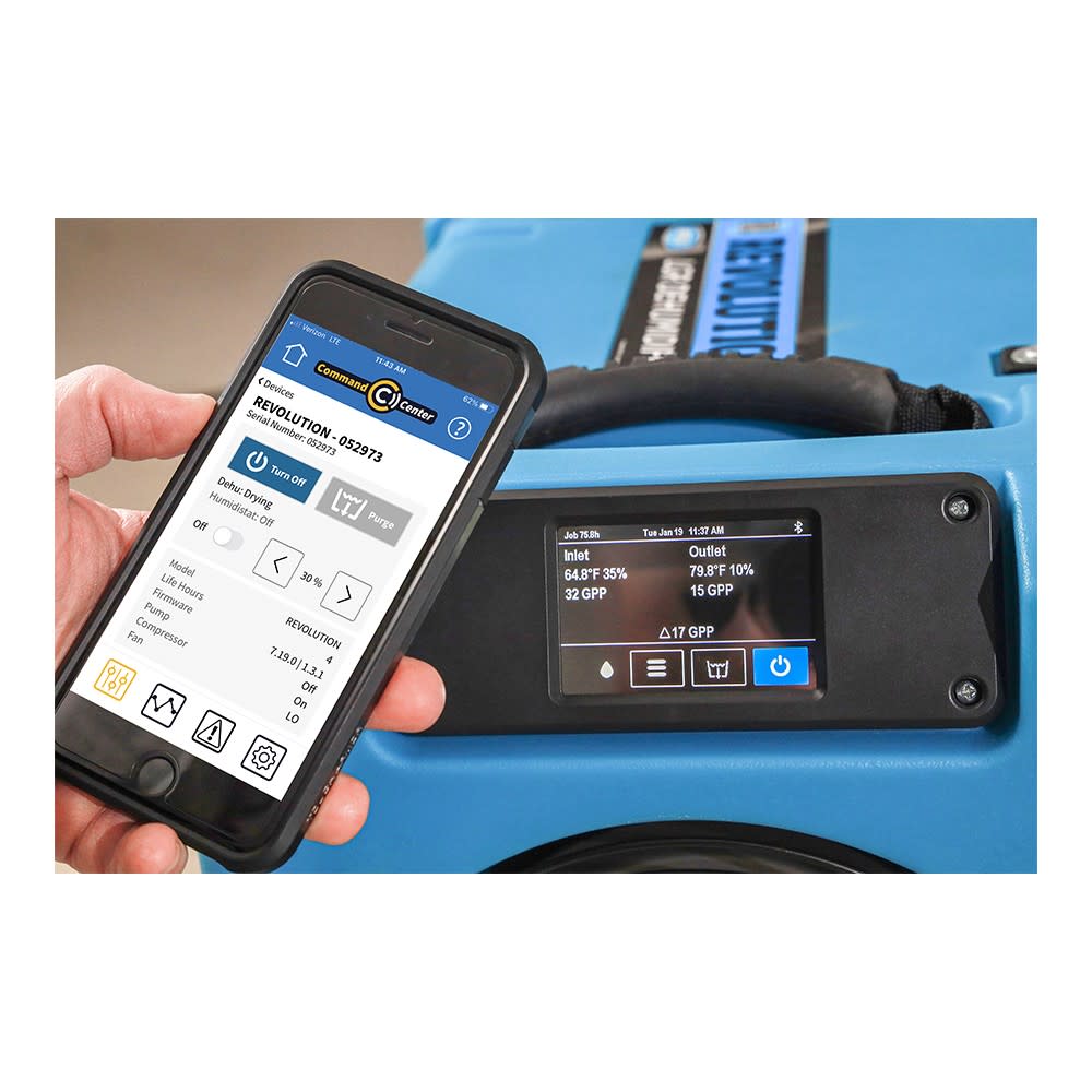 Dri-Eaz Command Hub For Dehumidifiers Revolution LGR - Ascmtools