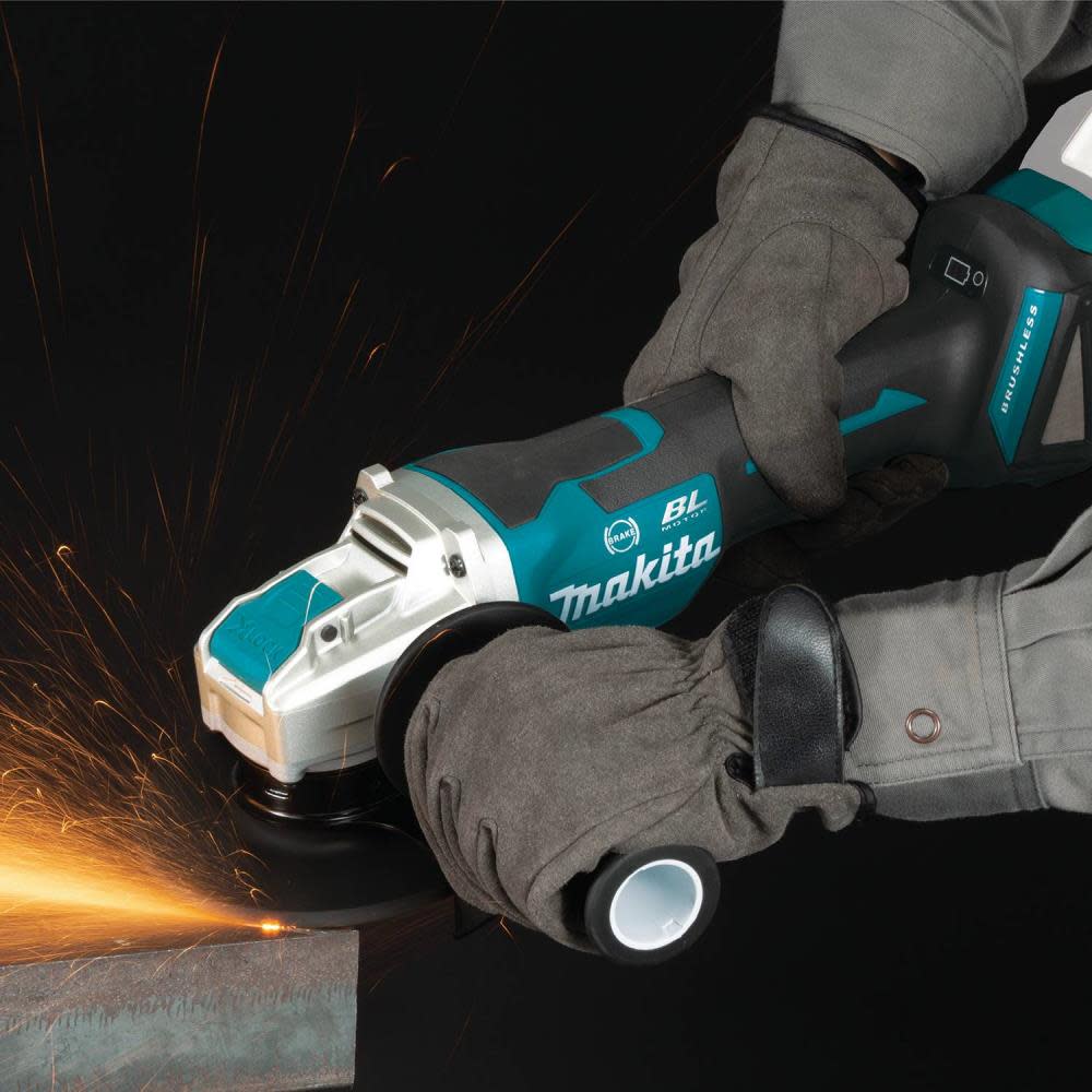 Makita 18V LXT 4 1/2 / 5″ X-LOCK Angle Grinder with AFT Bare Tool - Ascmtools