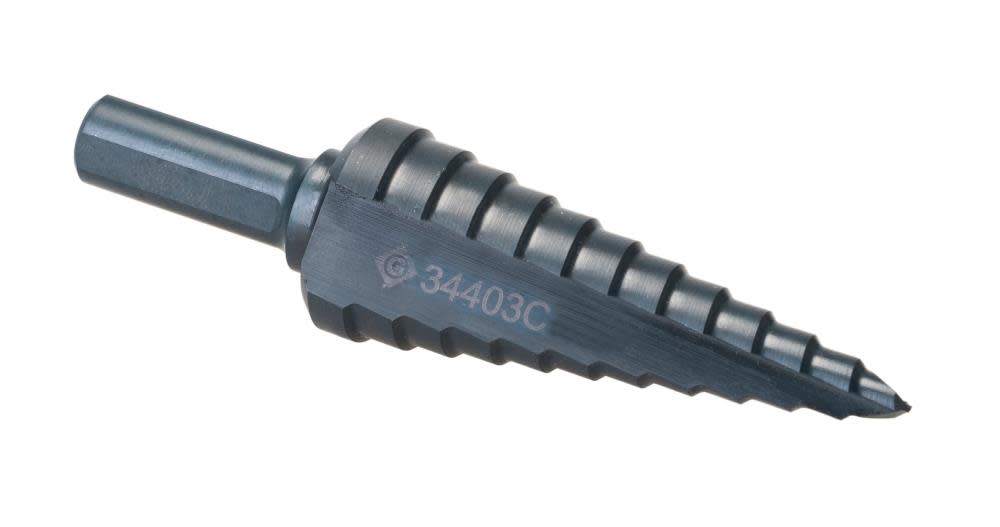 Greenlee XT Cobalt Step Bit #3 - Ascmtools