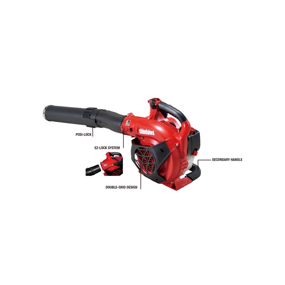 Shindaiwa Handheld Blower Professional 0.9KW 456 CFM 25.4cc - Ascmtools