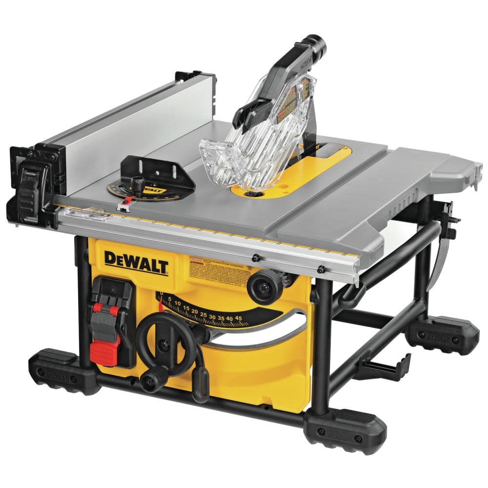 DEWALT 8 1/4″ Table Saw with 20V MAX 1/2″ Drill Driver Kit Bundle - Ascmtools