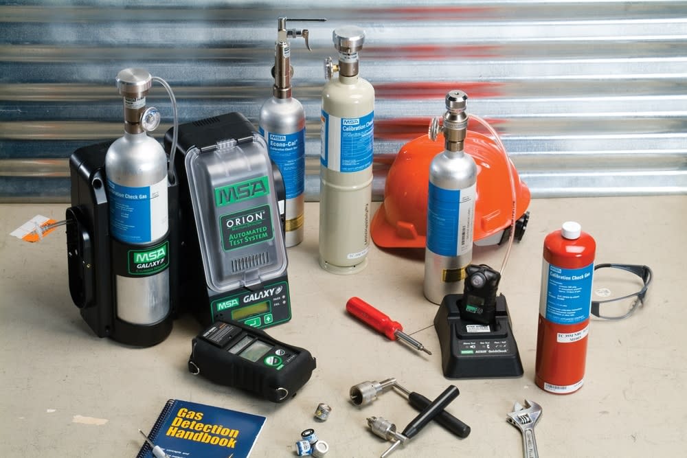 MSA Safety Works Calibration Gas Cylinder - Ascmtools