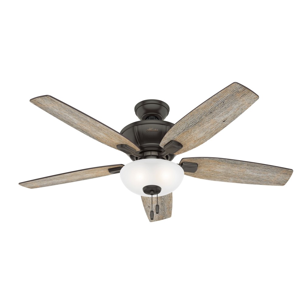 Hunter Fan Kenbridge Ceiling Fan 52″ Noble Bronze Dark Walnut - Ascmtools