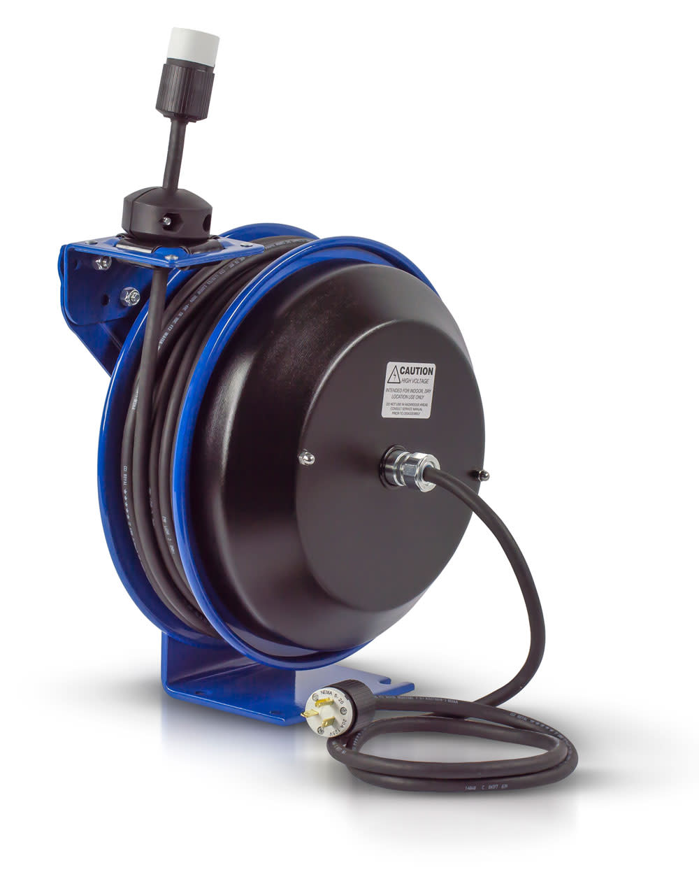 Coxreels 50ft Spring Driven Cord Reel Single Industrial Rec - Ascmtools