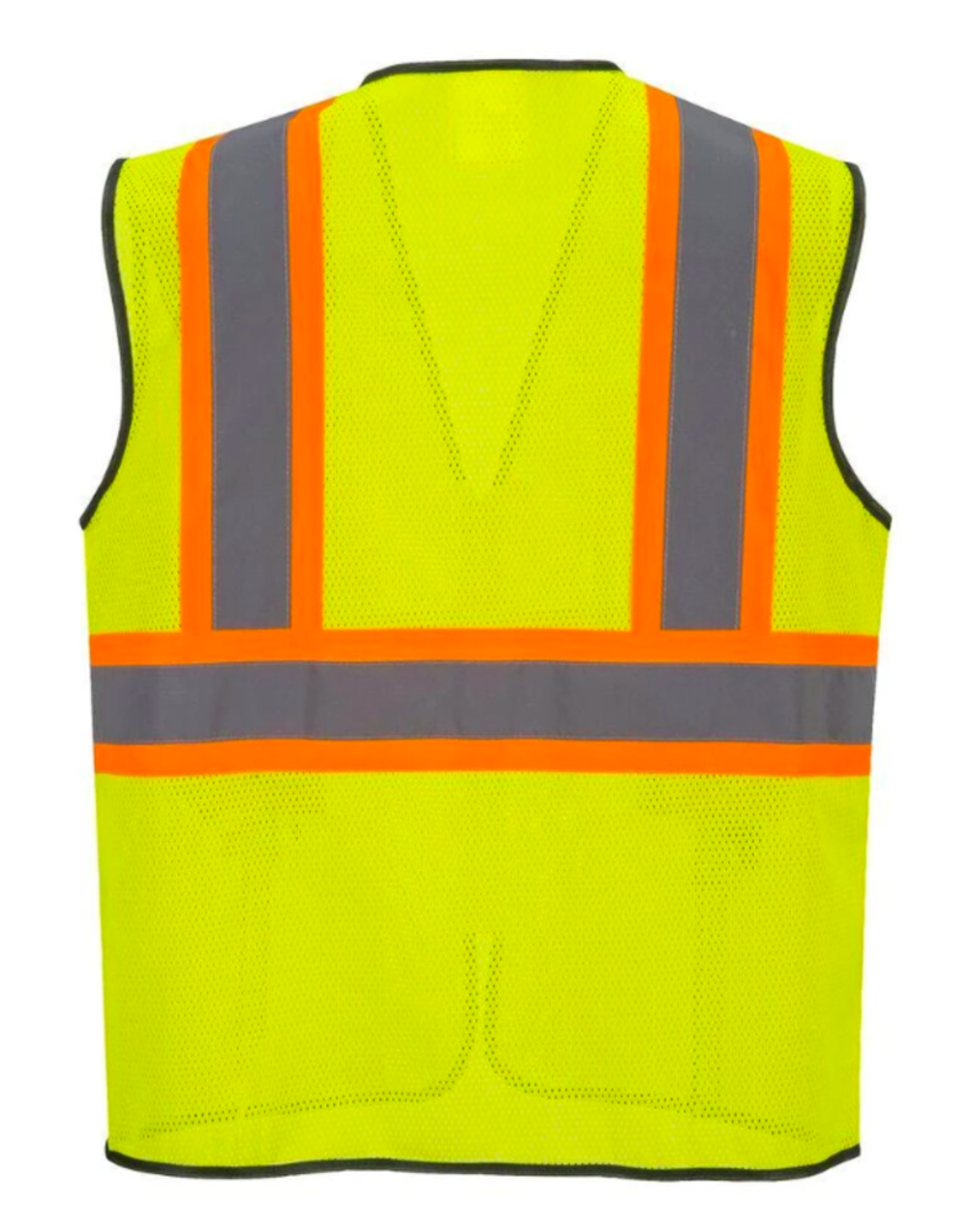 Portwest Yellow Frisco Contrast Hi-Vis Vest – Large - Ascmtools
