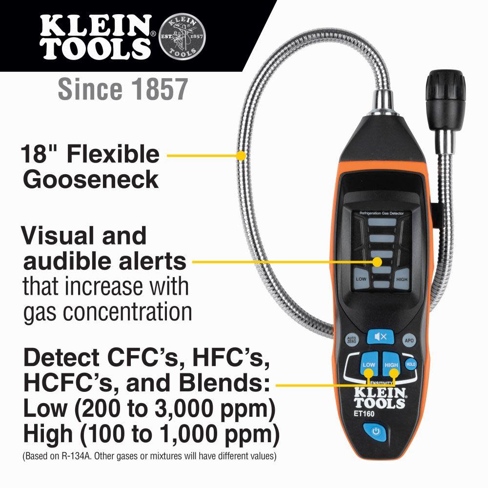 Klein Tools Refrigerant Gas Detector - Ascmtools