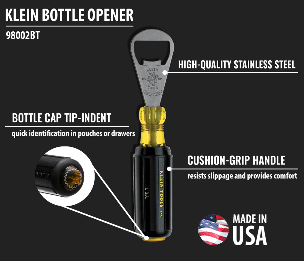 Klein Tools Bottle Opener - Ascmtools