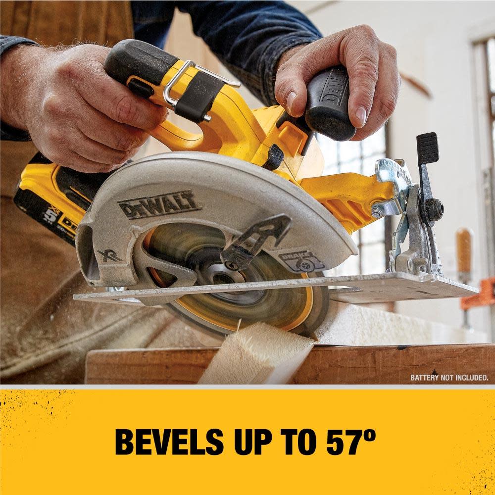 DEWALT 20V MAX 7 1/4 Circular Saw & XR Battery 2pk Bundle - Ascmtools