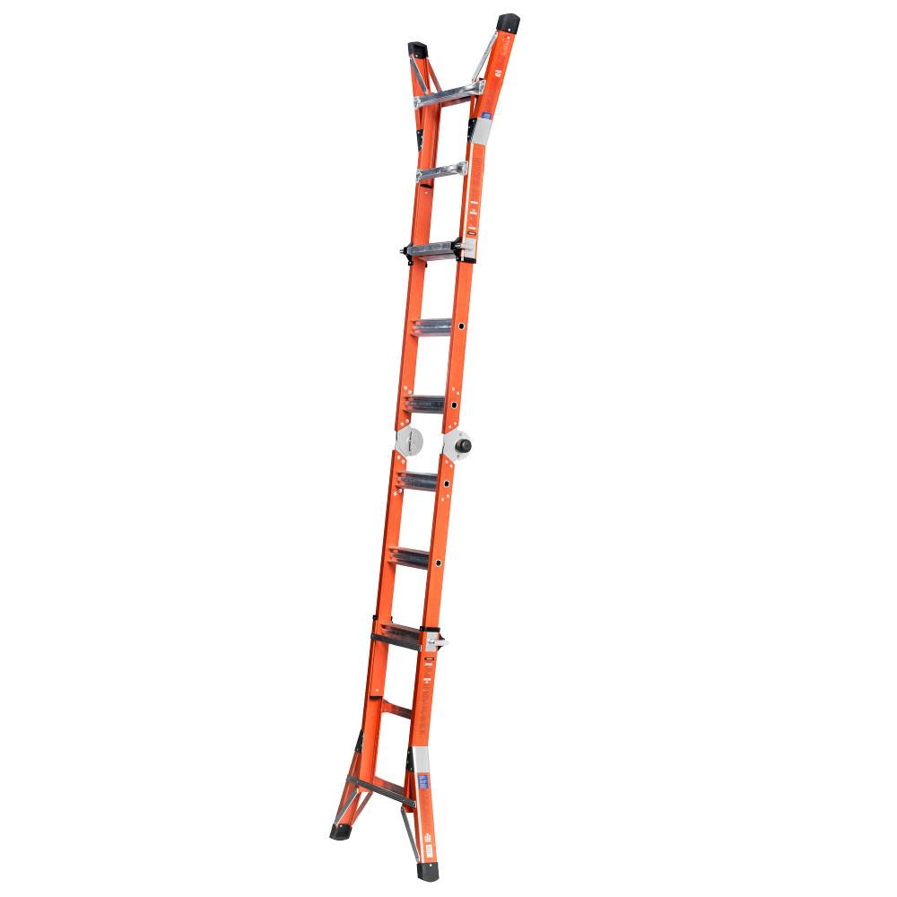 Werner 13′ Fiberglass Multi-Ladder 300lb rated - Ascmtools