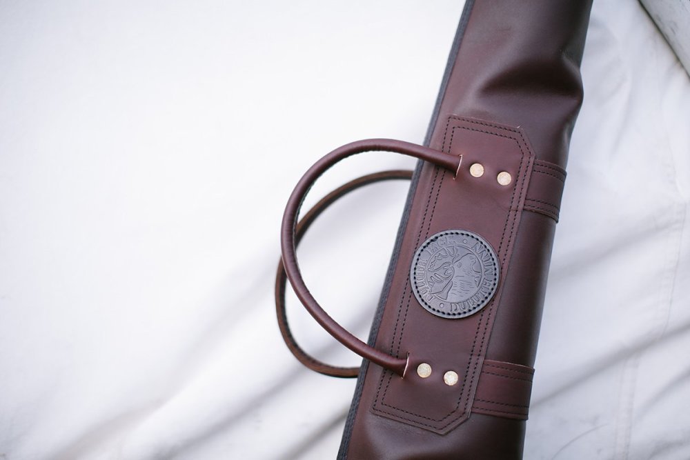 Duluth Pack 55 In. L Brown Smooth Leather Shotgun Case Without Scope - Ascmtools
