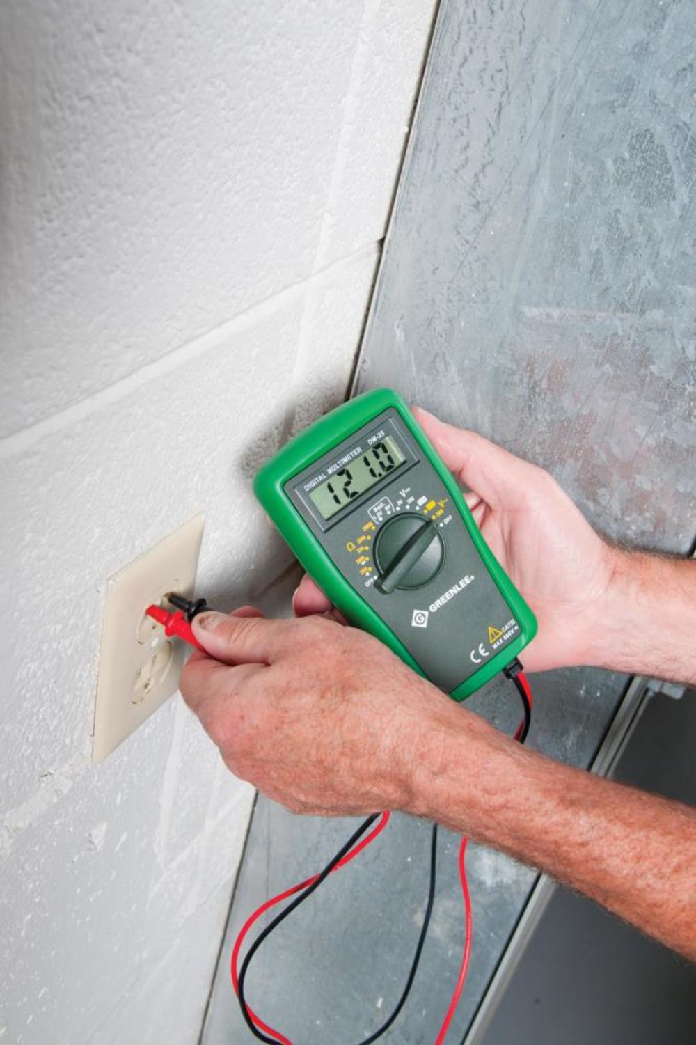 Greenlee Cat III 600 V Manual Ranging Digital Multimeter - Ascmtools