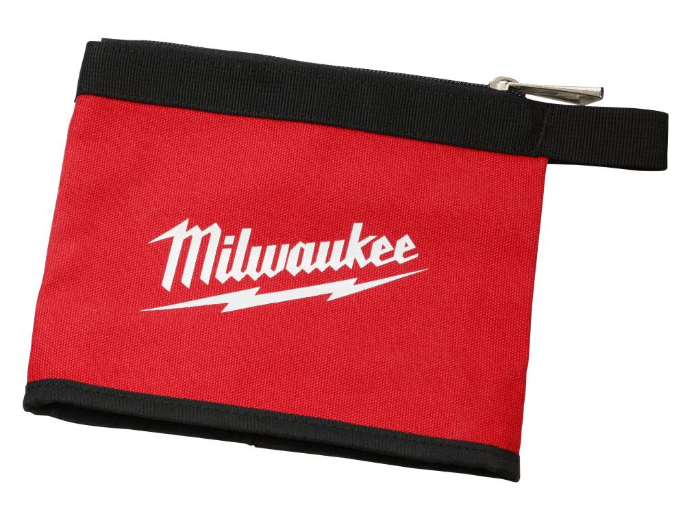 Milwaukee 3 PC Multi-Size Zipper Pouches - Ascmtools