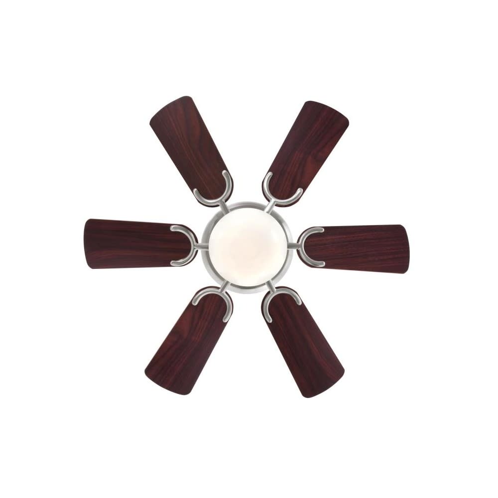 Westinghouse 30″ Petite Brushed Nickel LED Indoor Ceiling Fan - Ascmtools