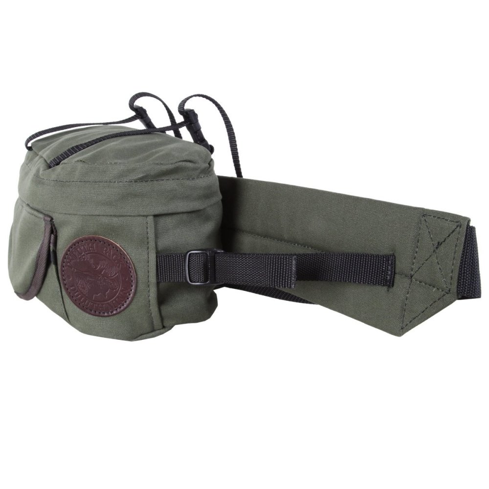 Duluth Pack 9 Liter Capacity Olive Drab Canvas Lumbar Pack - Ascmtools