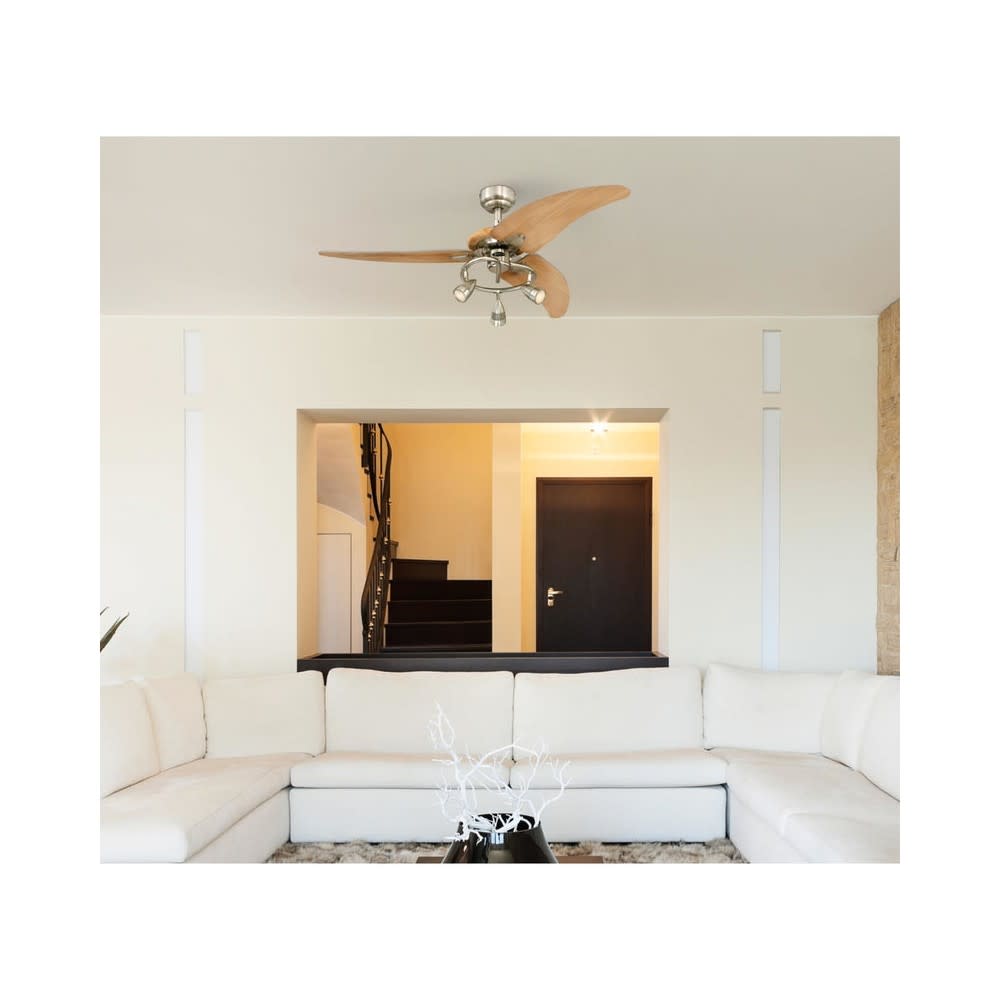 Westinghouse 48″ Elite Brushed Nickel LED Indoor Ceiling Fan - Ascmtools