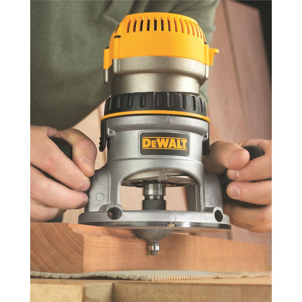 DEWALT 1-3/4 HP (Maximum Motor HP) Fixed Base Router - Ascmtools
