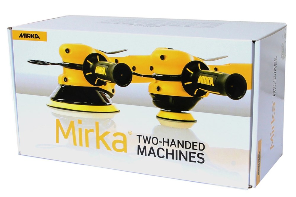 Mirka 6 In. Disc Two-Handed Vacuum-Ready Orbit Air Sander - Ascmtools
