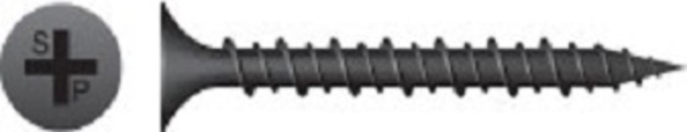 Intercorp #8 x 3″ Phosphate Coat Phillips Bugle Head Screw 2000qty - Ascmtools
