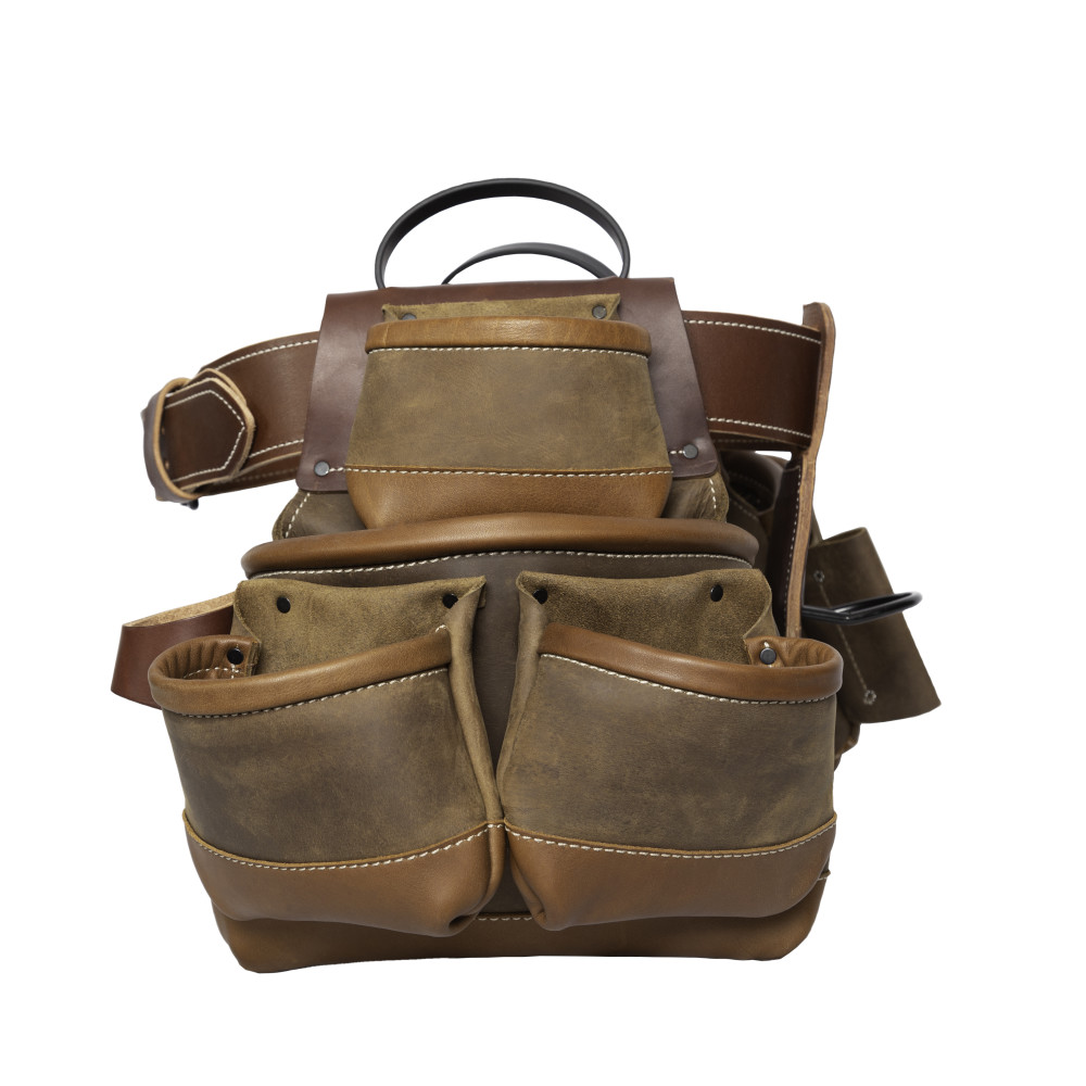 Duluth Pack Contractor Tool Belt Leather 42″-52″ L/XL - Ascmtools
