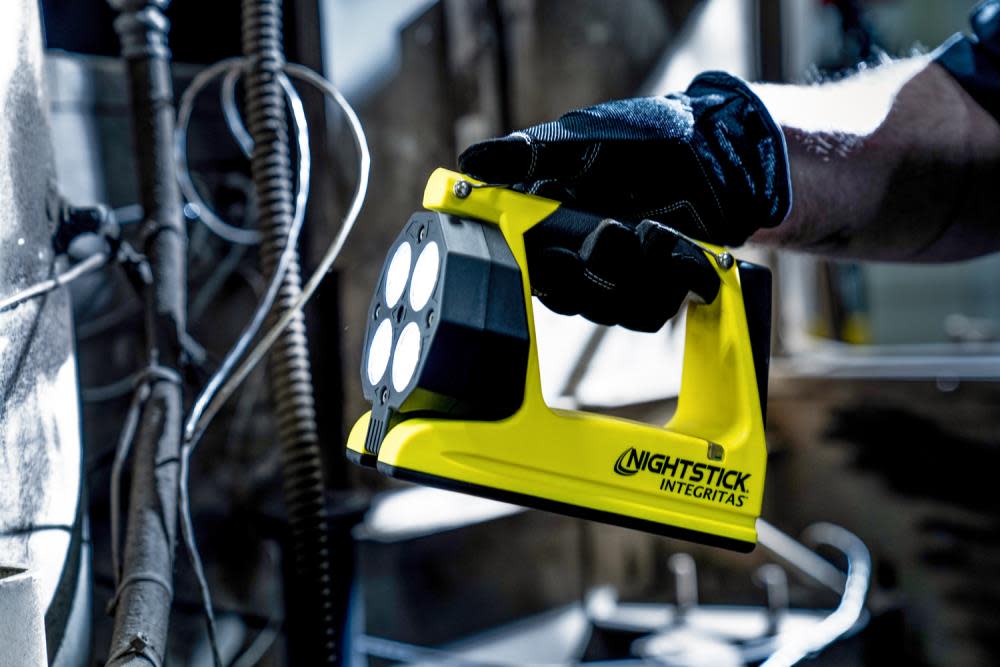 Nightstick INTEGRITAS 84 Intrinsically Safe Rechargeable Lantern with Magnetic Base - Ascmtools