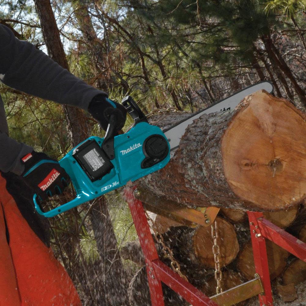 Makita 18V X2 (36V) LXT Lithium-Ion Brushless Cordless 16″ Chain Saw Kit (5.0Ah) - Ascmtools