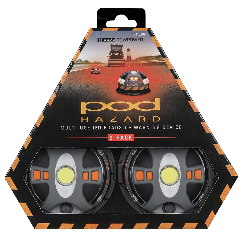 Reese 350 Lumens POD Hazard Multi Use LED Light 2pk - Ascmtools