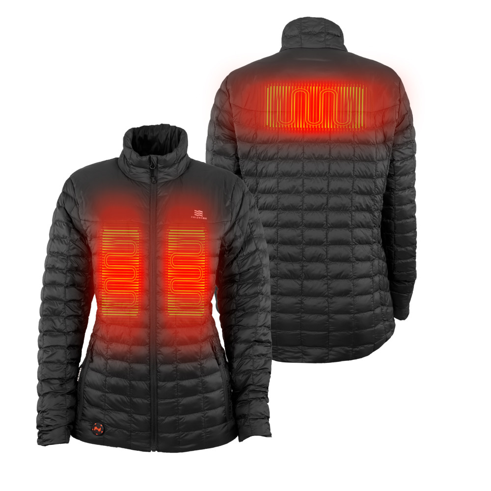 Mobile Warming Backcountry Heated Jacket Women’s 7.4 Volt Black XL - Ascmtools