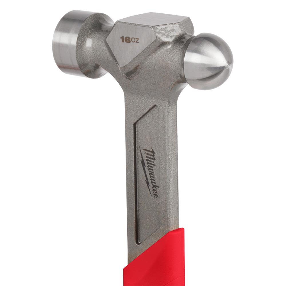 Milwaukee 16oz Steel Ball Peen Hammer - Ascmtools