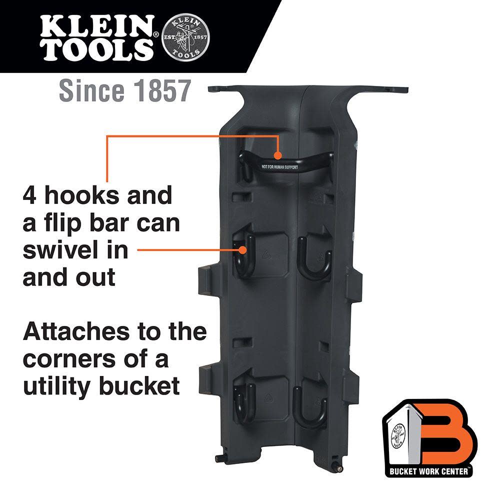 Klein Tools Integrated Corner Piece Rail System - Ascmtools