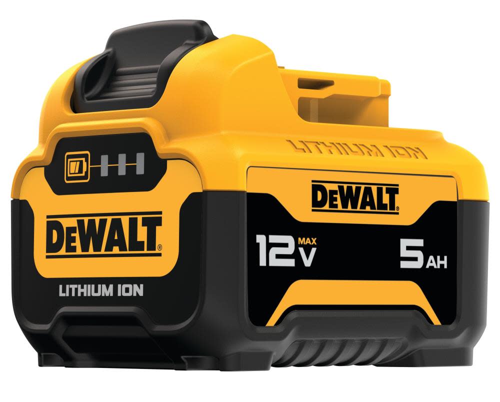 DEWALT 12V MAX 5.0Ah Battery 2pk Li-Ion - Ascmtools