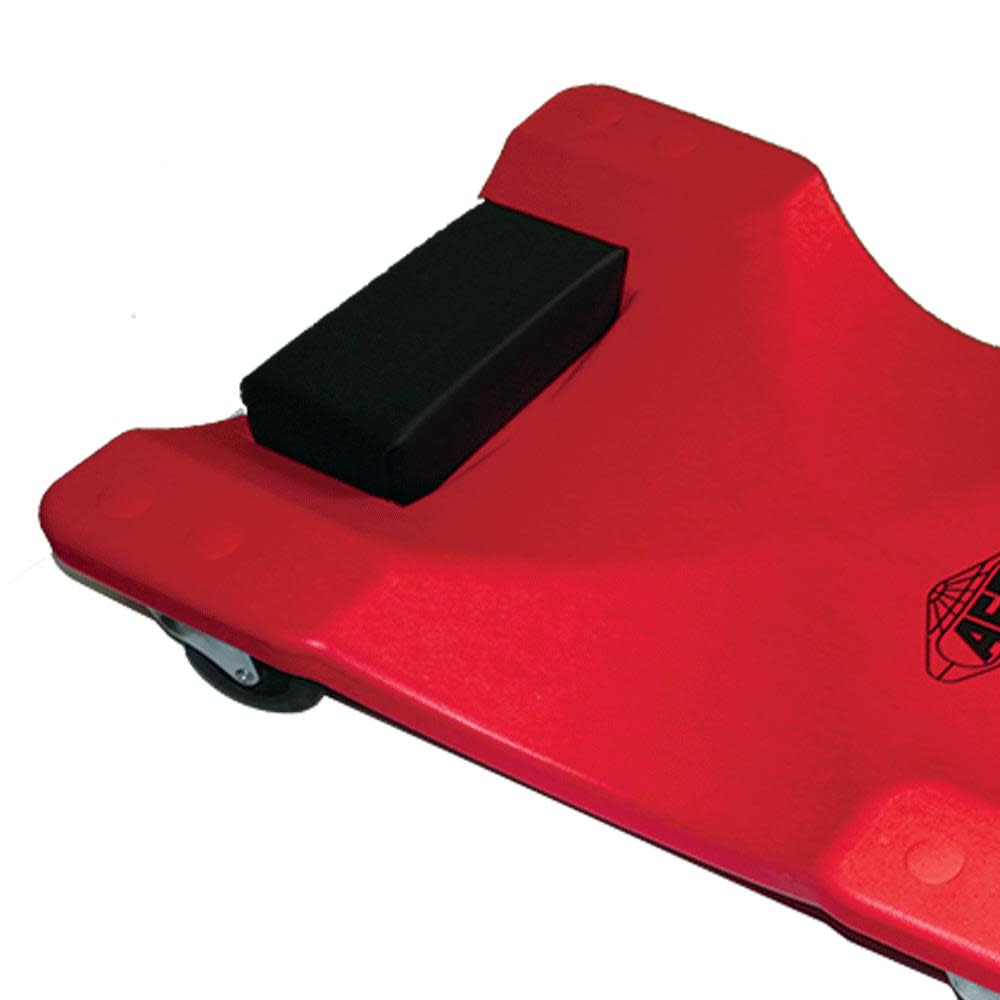 American Forge Garage Creeper with Head Rest Storage Trays - Ascmtools