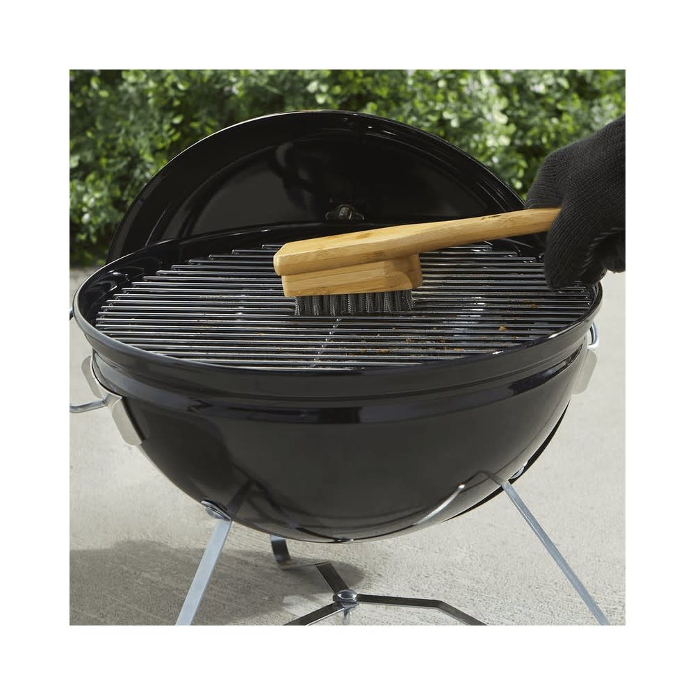 Weber 12″ Long Bamboo Grill Brush - Ascmtools