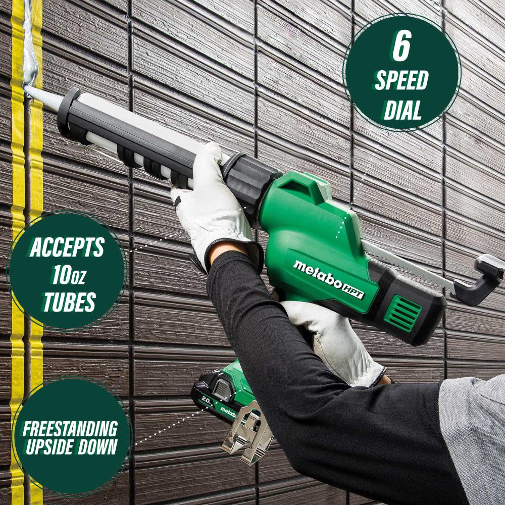 Metabo HPT 18V Cordless Caulking Gun Bare Tool - Ascmtools