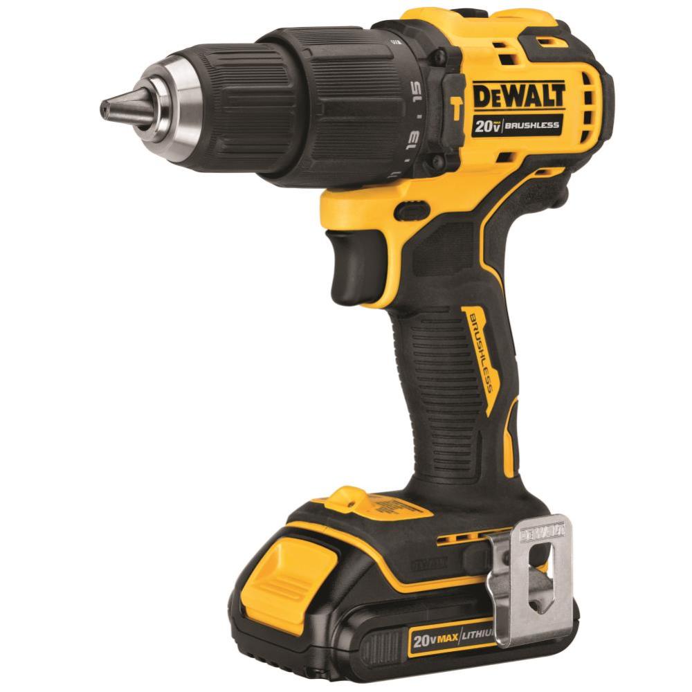 DEWALT ATOMIC 20V MAX 1/2″ Hammer Drill/Driver & 6 1/2″ Circular Saw Kit Bundle - Ascmtools