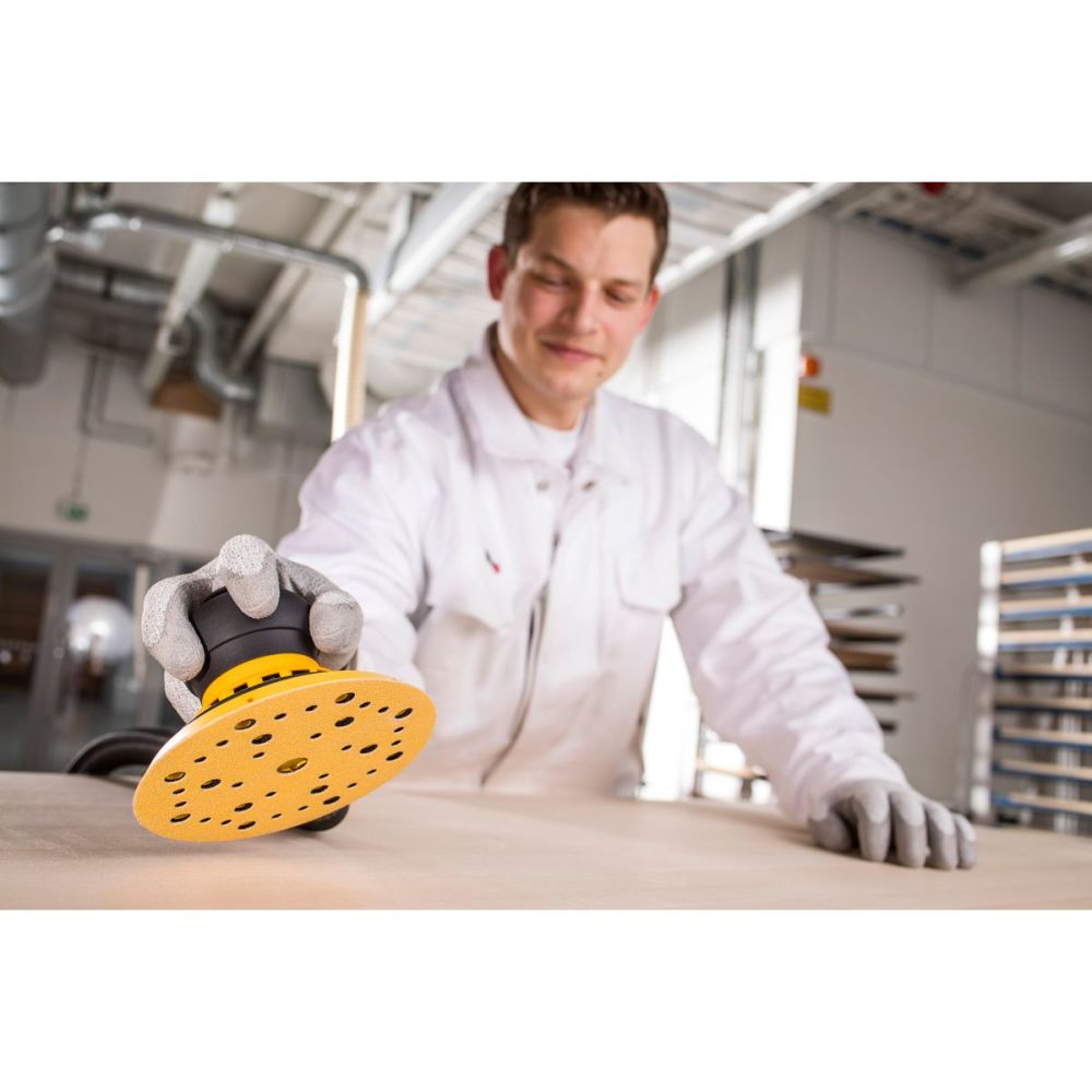 Mirka Gold 6″ 37 Hole Grip 180 Grit Vacuum Disc 50pk - Ascmtools