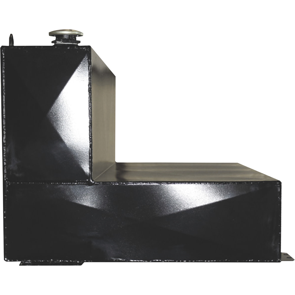 Better Built 100 Gallon HD Series “L” Transfer Tank STEEL GLOSS BLACK - Ascmtools