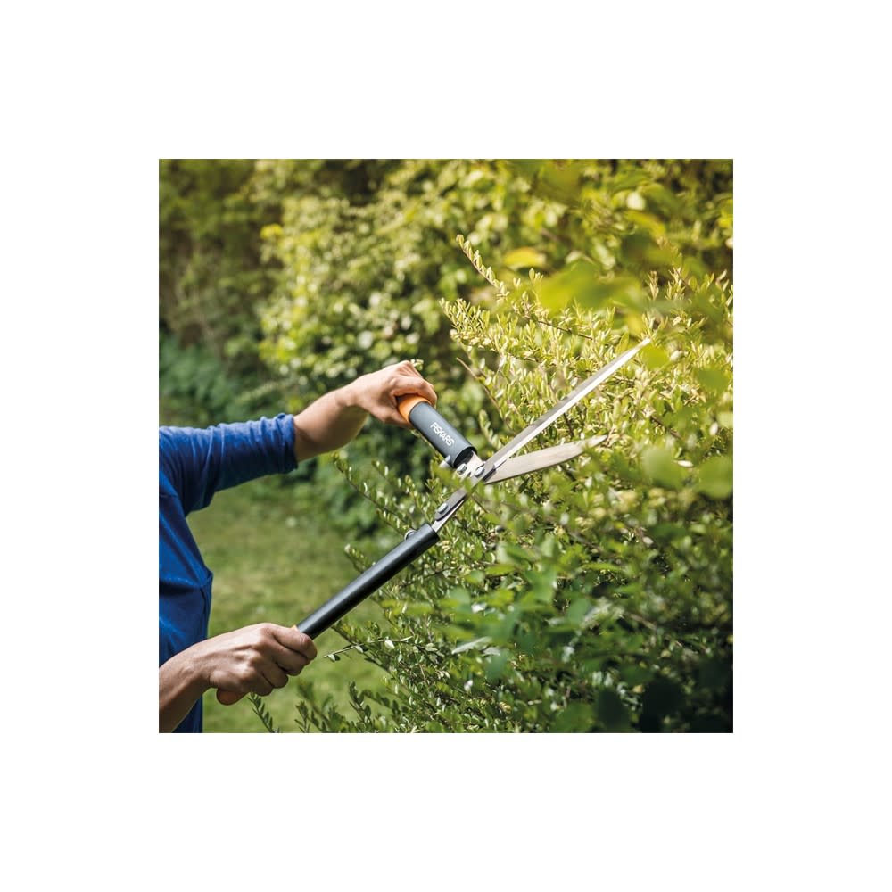 Fiskars 10″ Steel Blade Hedge Shear with Aluminum Handle - Ascmtools