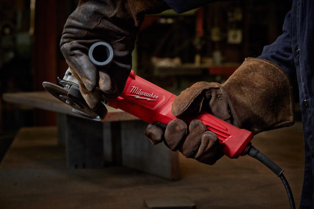 Milwaukee 4-1/2 in. Small Angle Grinder Paddle Lock-On - Ascmtools