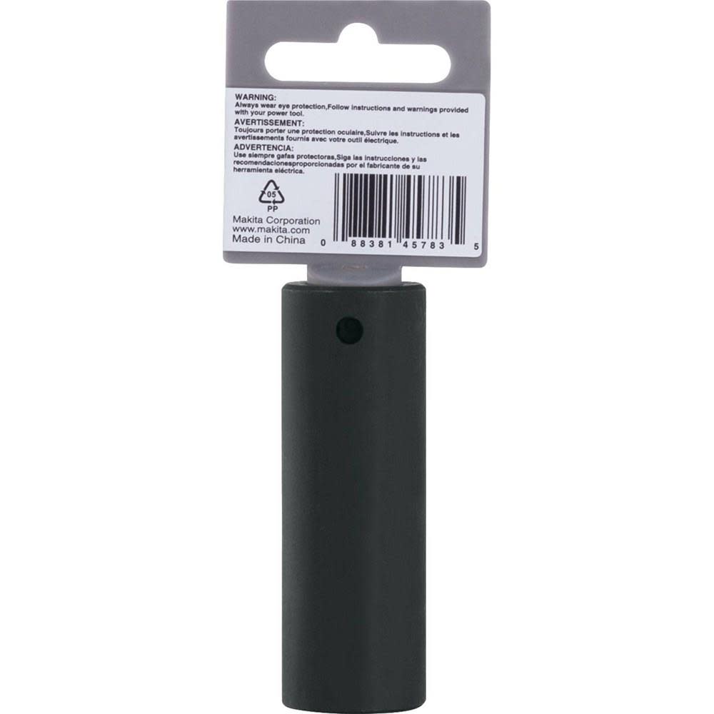Makita 3/4 in. Deep Well Impact Socket 1/2 in. Drive - Ascmtools