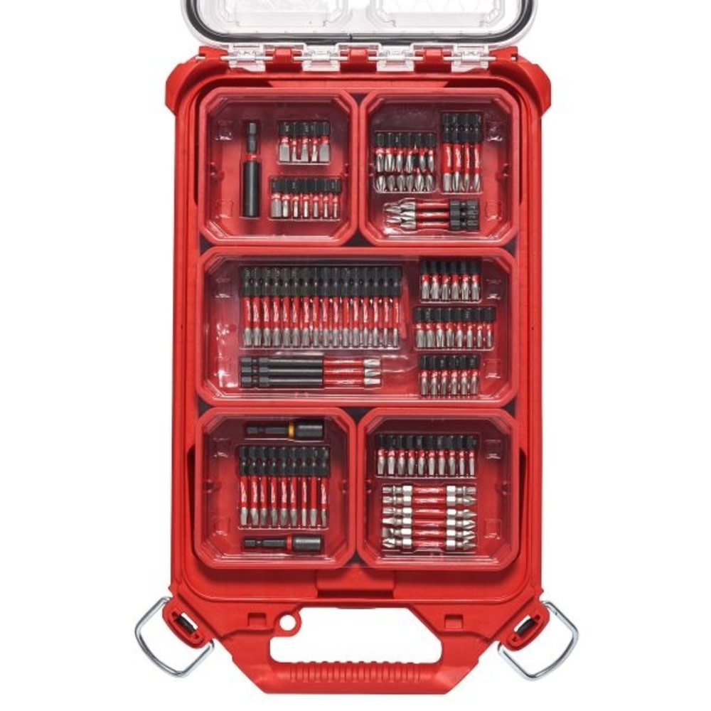 Milwaukee 100PC Shockwave Packout Kit - Ascmtools