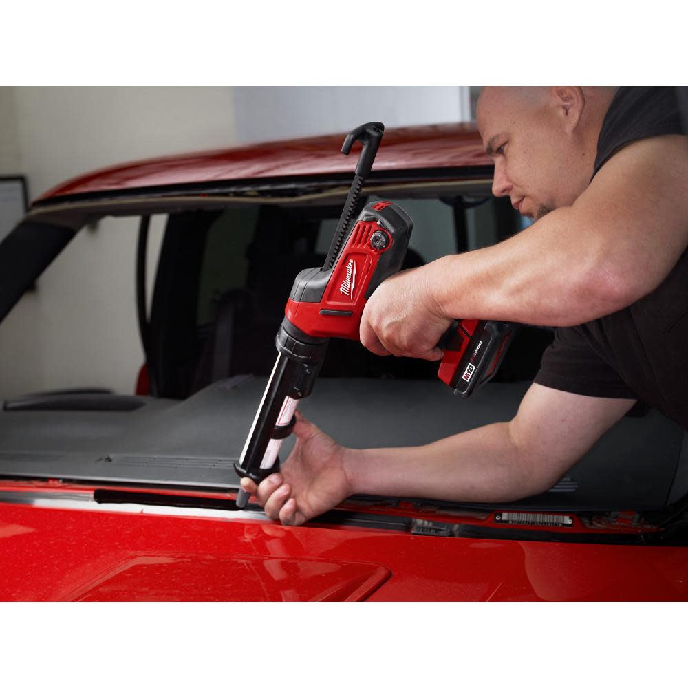 Milwaukee M18 Cordless 10 oz Caulk Gun and Adhesive (Bare Tool) Reconditioned - Ascmtools