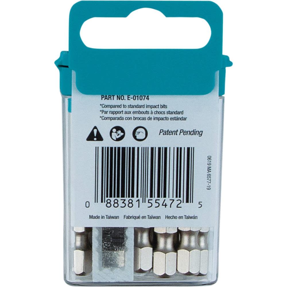 Makita Impact XPS T25 Torx 2″ Power Bit 15/pk - Ascmtools