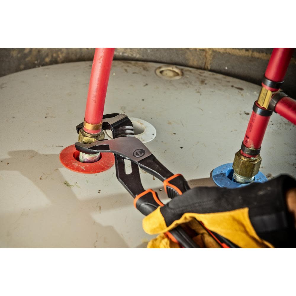 Crescent 12″ Z2 K9 V-Jaw Dual Material Tongue and Groove Pliers - Ascmtools