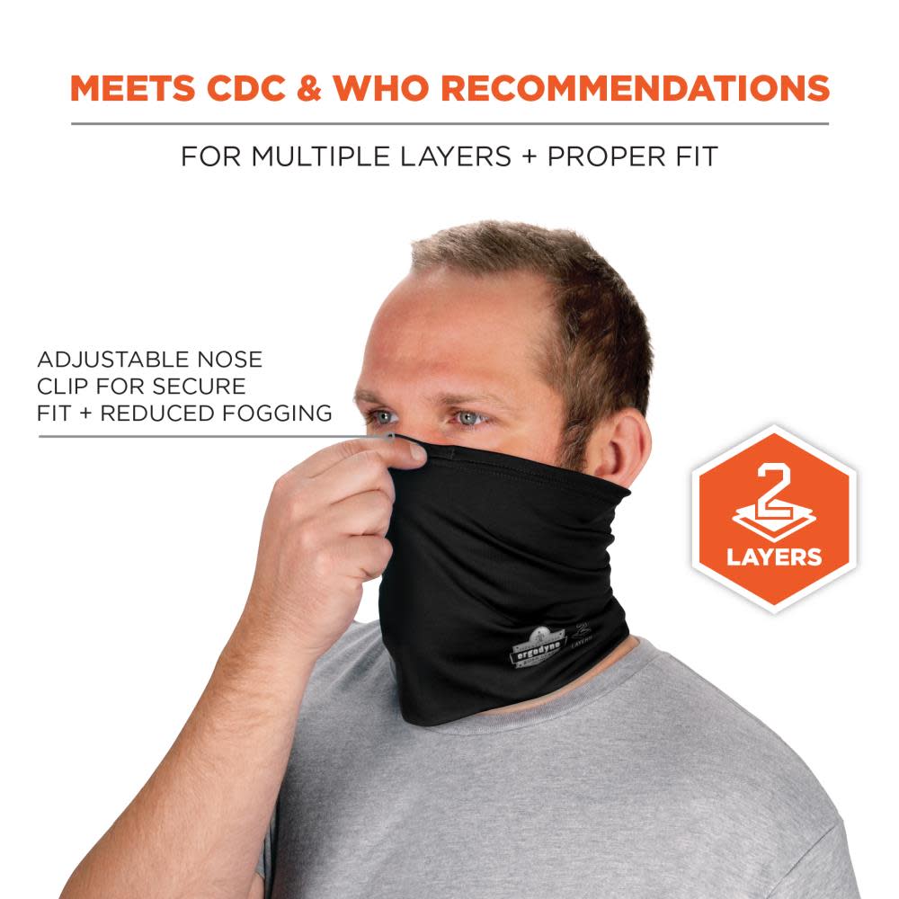 Ergodyne Chill Its 6489 2 Layer Cooling Multi Band Black - Ascmtools